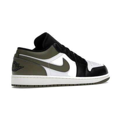 Air Jordan 1 Low Black Toe Medium Olive