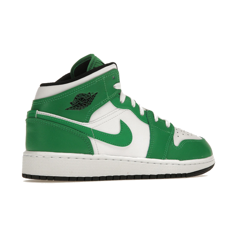 Air Jordan 1 Mid Lucky Green