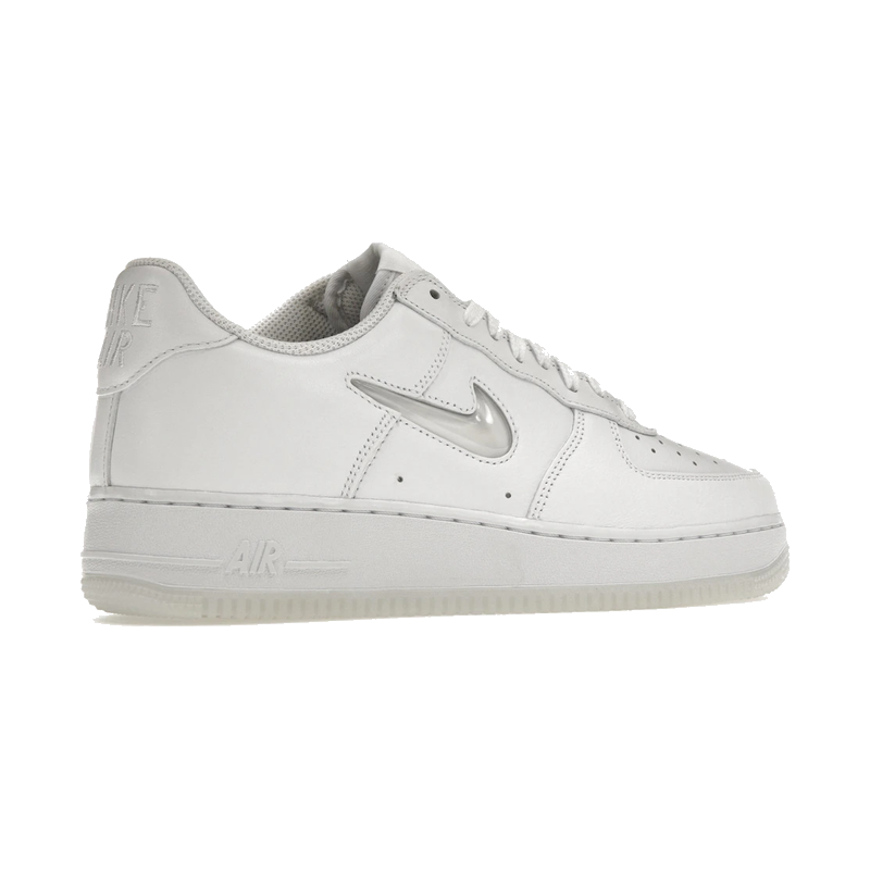 Nike Air Force 1 Low '07 Retro Color of the Month Jewel Swoosh Triple White
