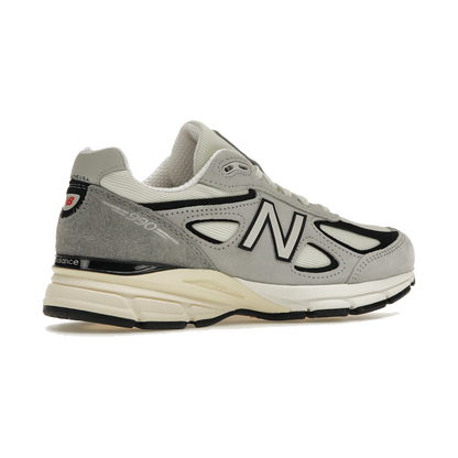 New Balance 990v4 MiUSA Teddy Santis Grey Black Cream