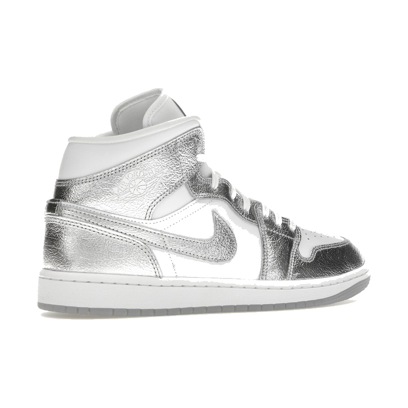 Air Jordan 1 Mid SE Metallic Silver