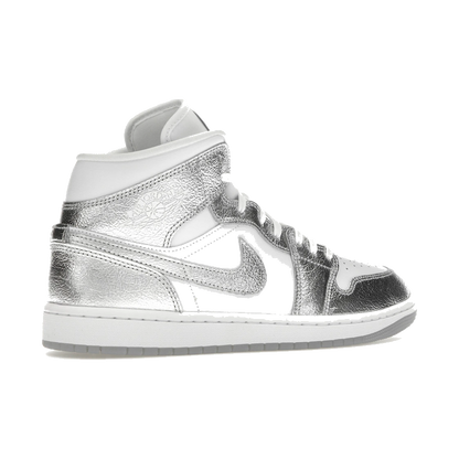 Air Jordan 1 Mid SE Metallic Silver