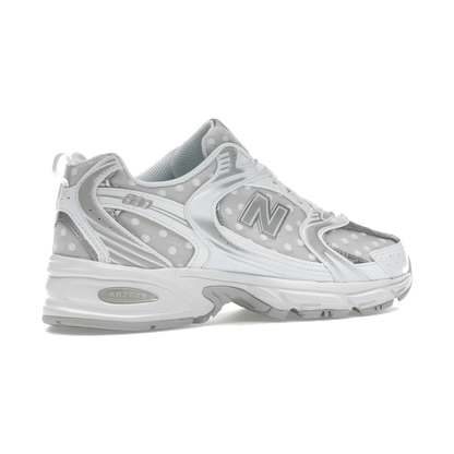 New Balance 530 Silver Metallic Polka Dots