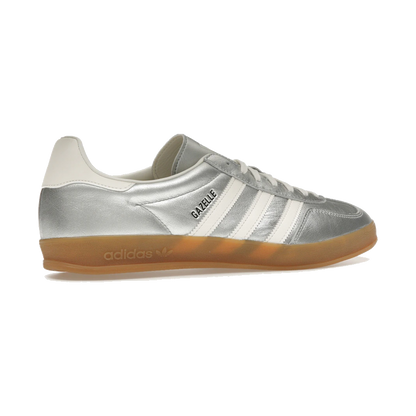 Adidas Gazelle Indoor Silver Metallic Core White
