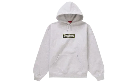 Supreme Supreme Box Logo Hooded Sweatshirt (FW23) Ash Grey - SUP-BLHSGW23-GREY