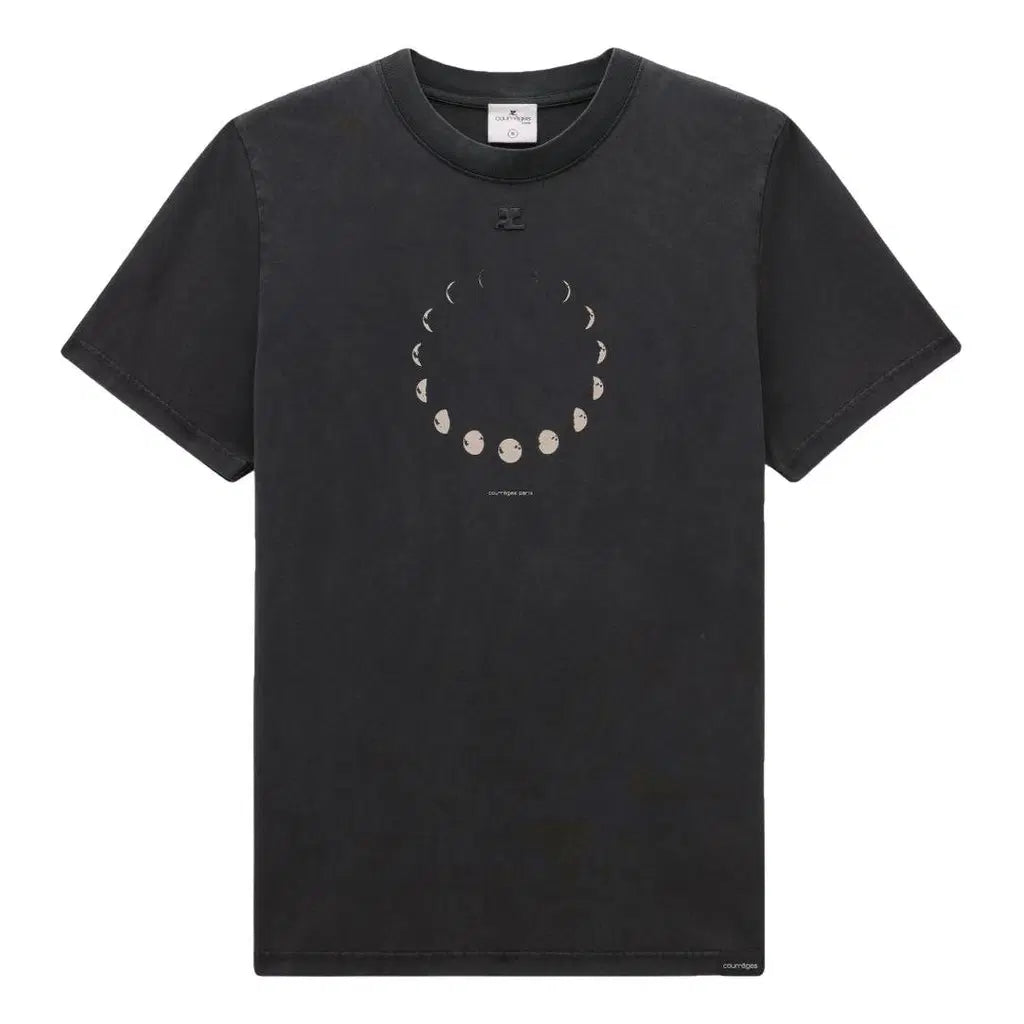 Courrèges AC Moon T-Shirt 'Stone Washed Grey'
