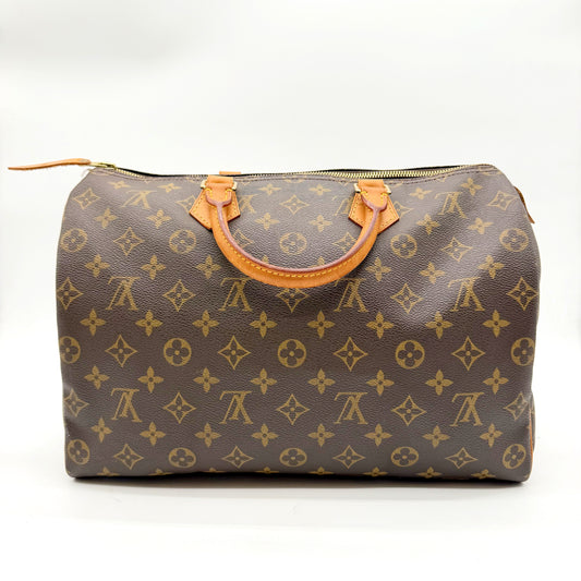 Louis Vuitton Speedy 35 Monogram - vue arrière