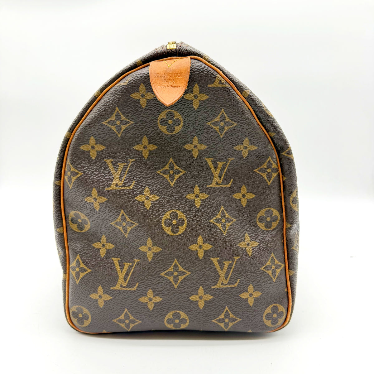 Louis Vuitton Speedy 35 Monogram - vue de côté debout