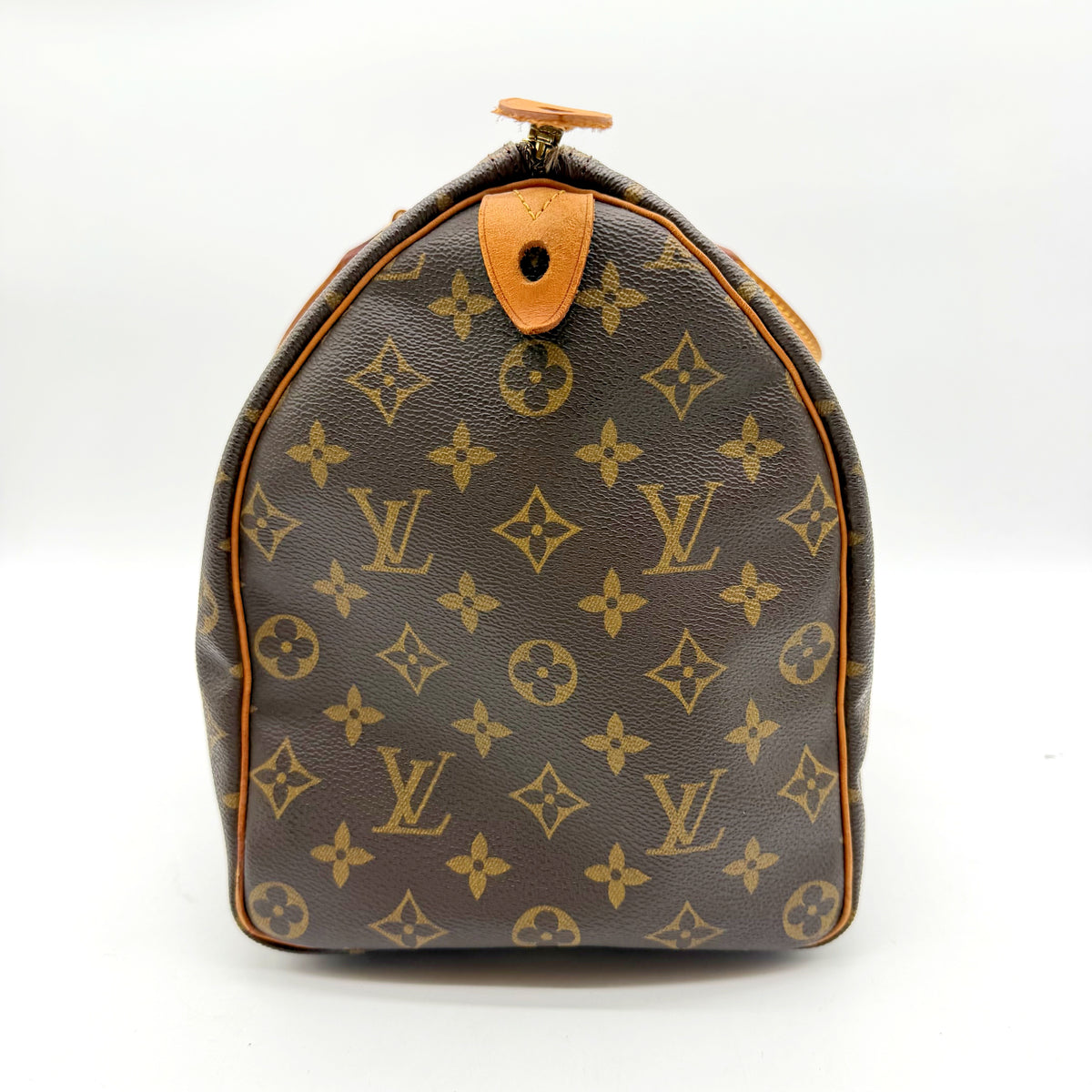 Louis Vuitton Speedy 35 Monogram - deuxième côté debout