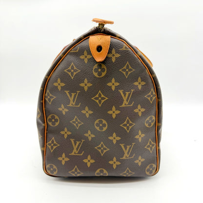 Louis Vuitton Speedy 35 Monogram - deuxième côté debout